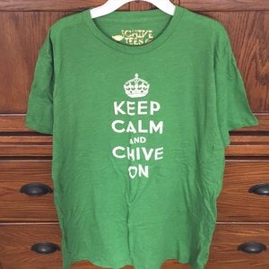 Men’s “Keep Calm and Chive On” T-shirt